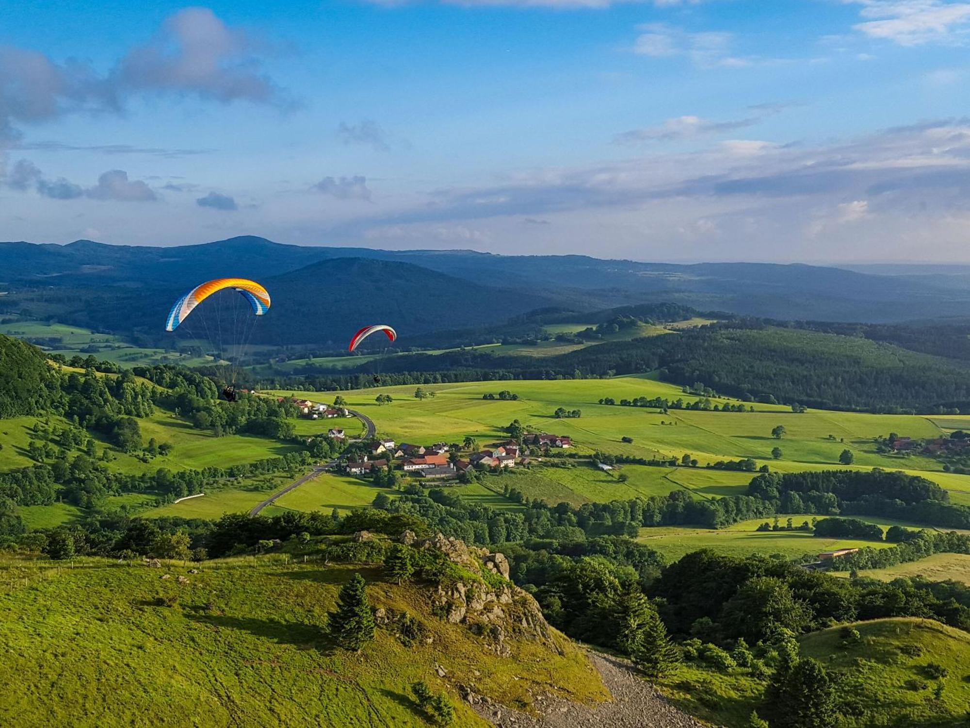 Berghotel Deutscher Flieger Wasserkuppe Gersfeld Eksteriør bilde