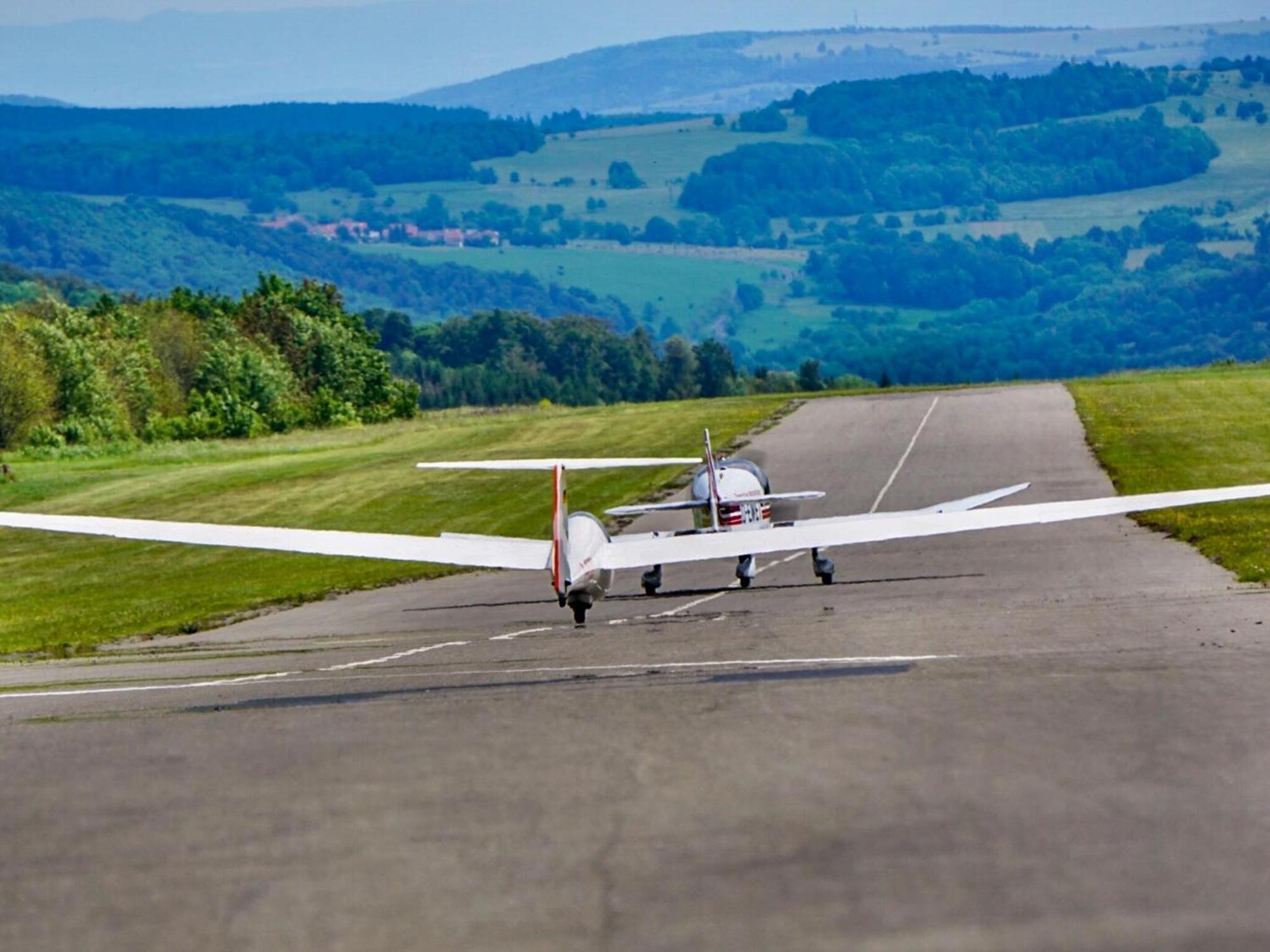 Berghotel Deutscher Flieger Wasserkuppe Gersfeld Eksteriør bilde