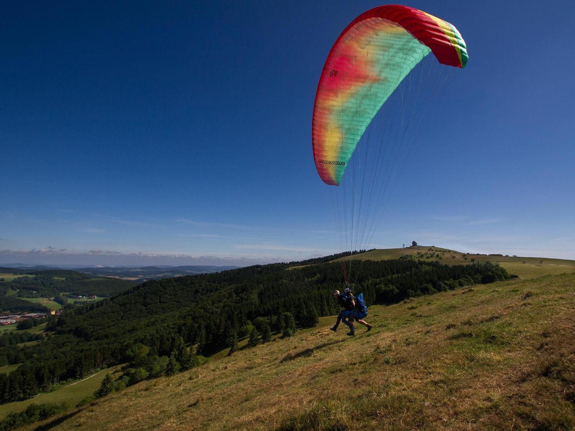 Berghotel Deutscher Flieger Wasserkuppe Gersfeld Eksteriør bilde