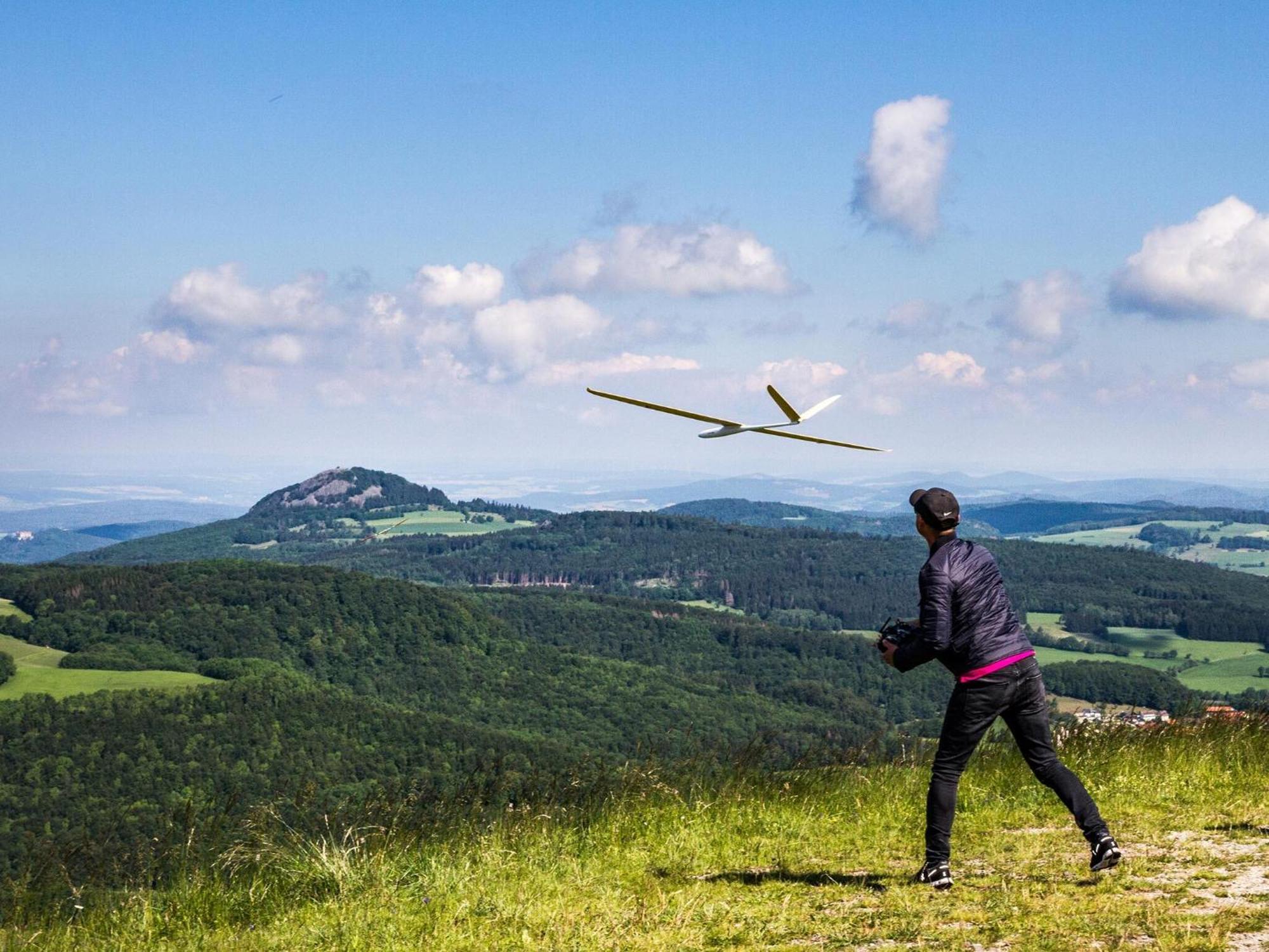 Berghotel Deutscher Flieger Wasserkuppe Gersfeld Eksteriør bilde