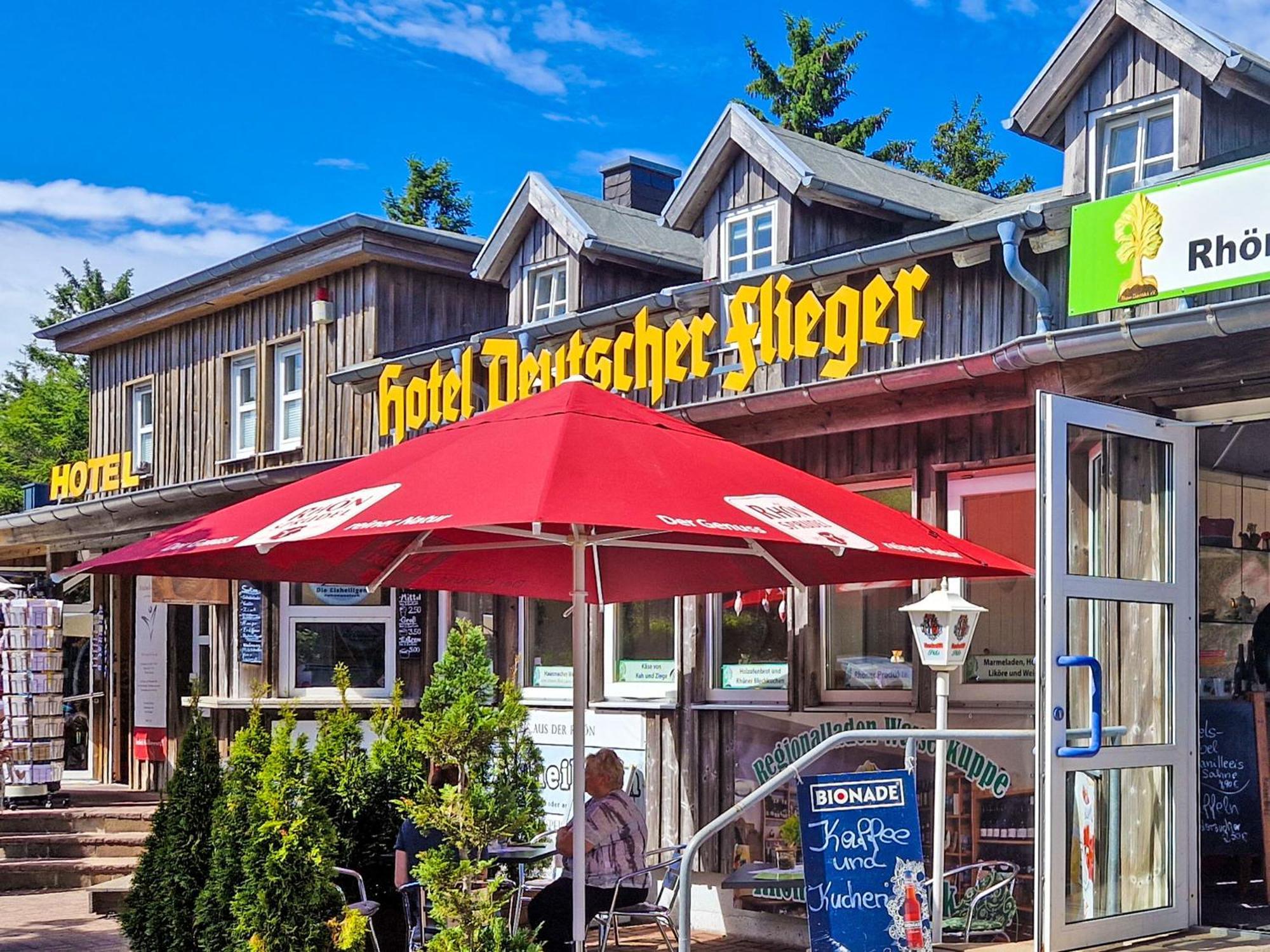 Berghotel Deutscher Flieger Wasserkuppe Gersfeld Eksteriør bilde